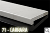 CARRARA - 71 - Glaf interior PAL melaminat - Fenorm Trend